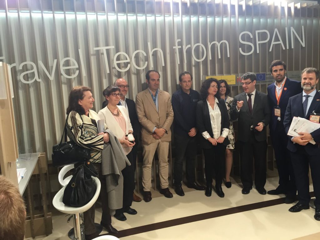 El ministro de Energía, Turismo y Agenda Digital, Alvaro Nadal, visita Travel Tech from Spain 